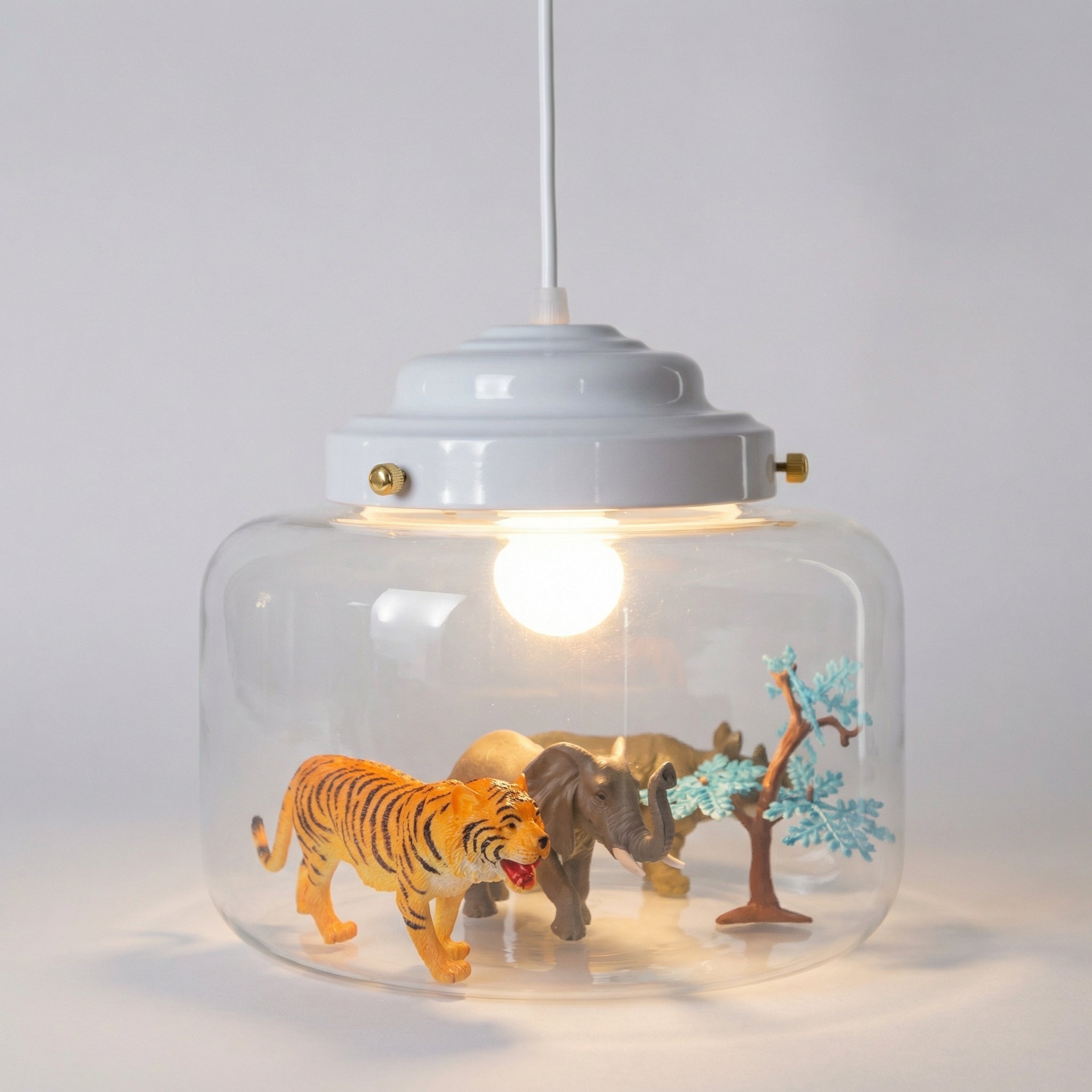 Animal Pendant Light in Whimsical Design