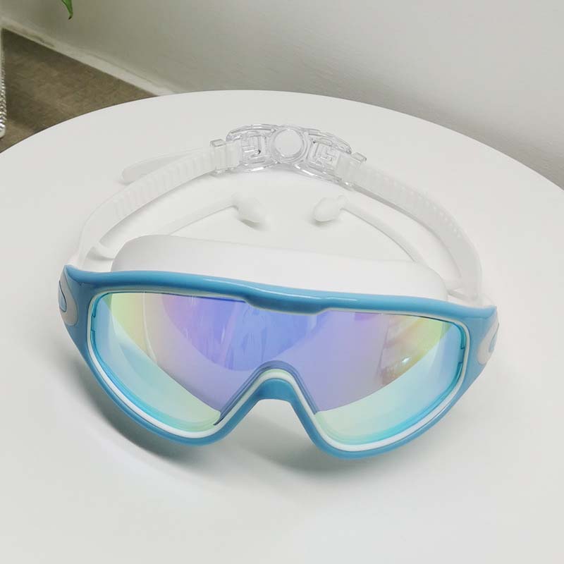 Panoramic Vision Swim Goggles with Fog Resistance & Comfort