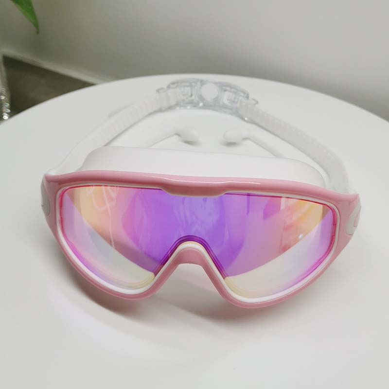 Crystal Clear Swim Goggles with Anti-Fog Lens Technology