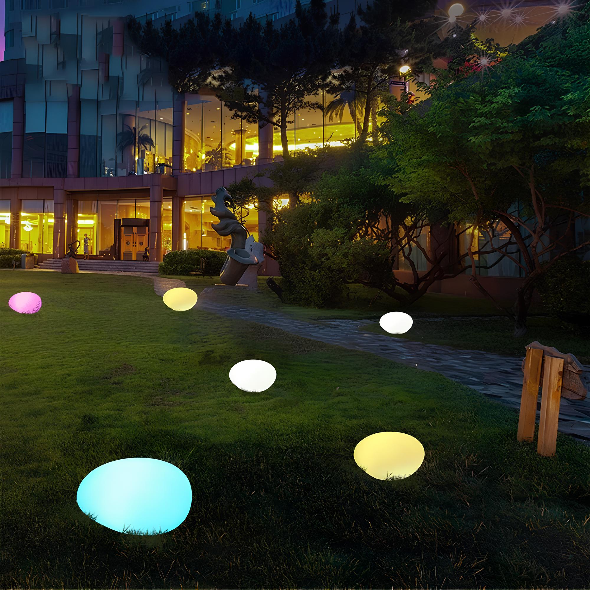 Wireless Rechargeable Outdoor Lamp - Garden Glow Stone