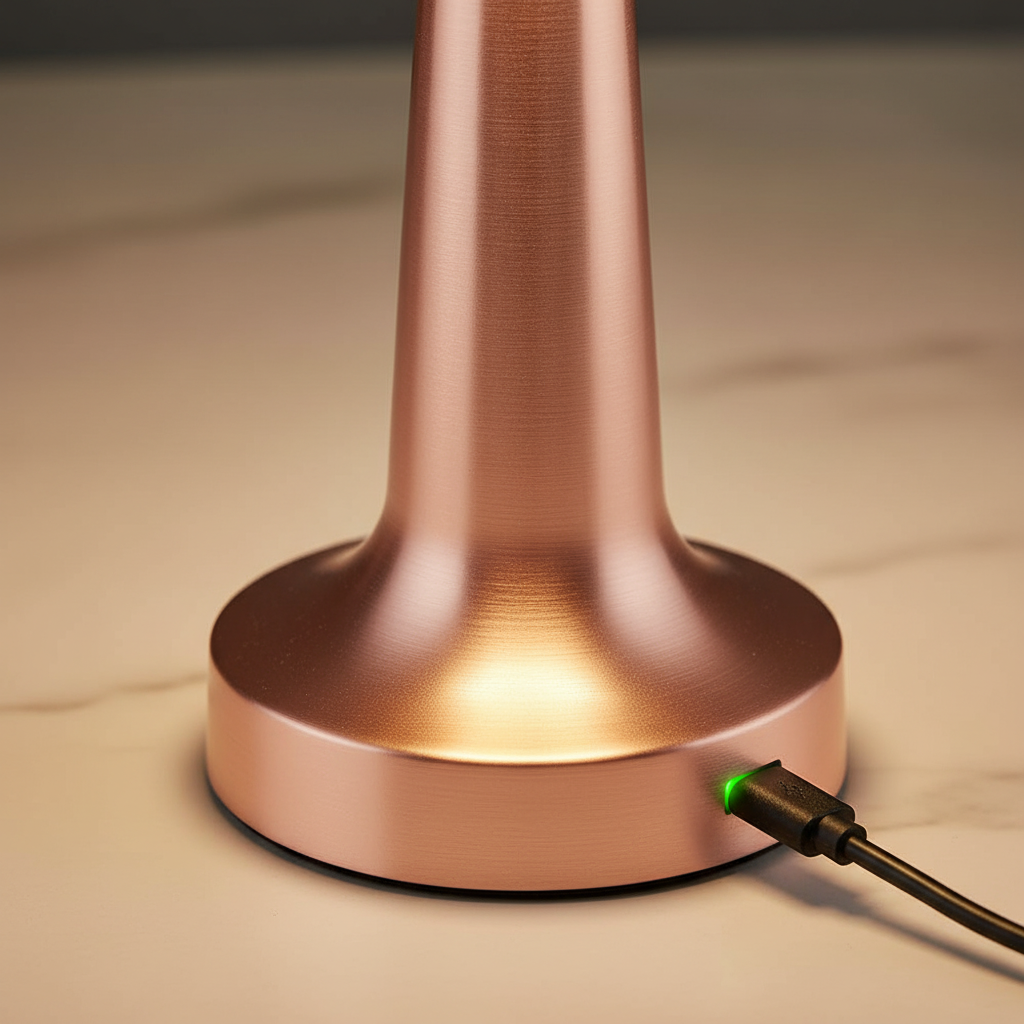 Wireless Rechargeable Desk Lamp - Portable LED Light