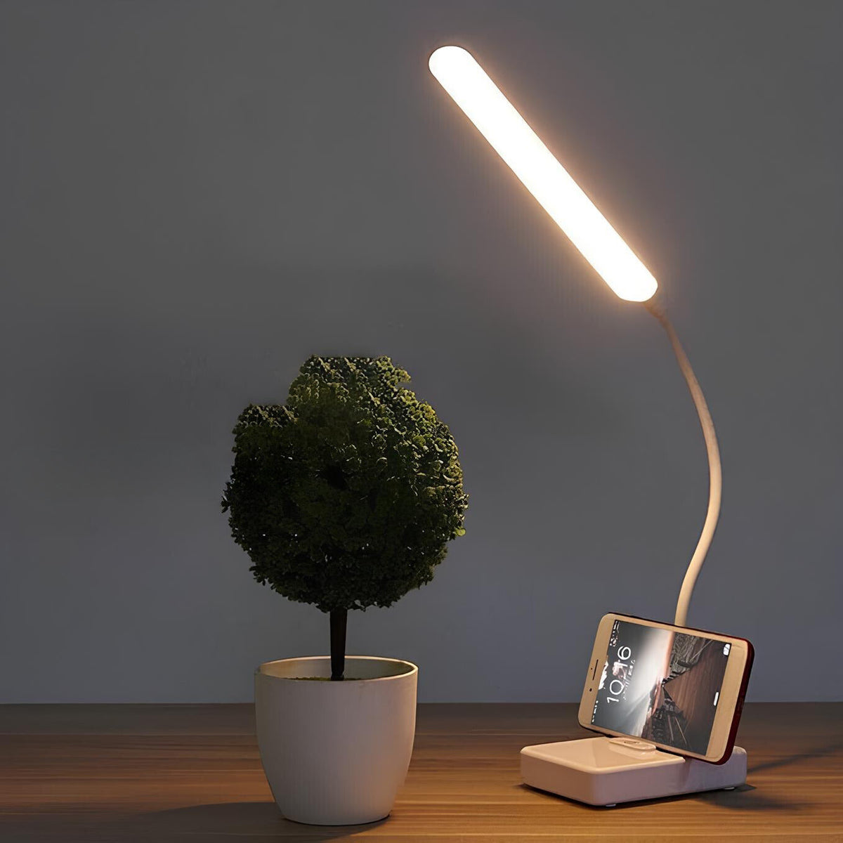ABS Rechargeable Desk Light - Flexible Design
