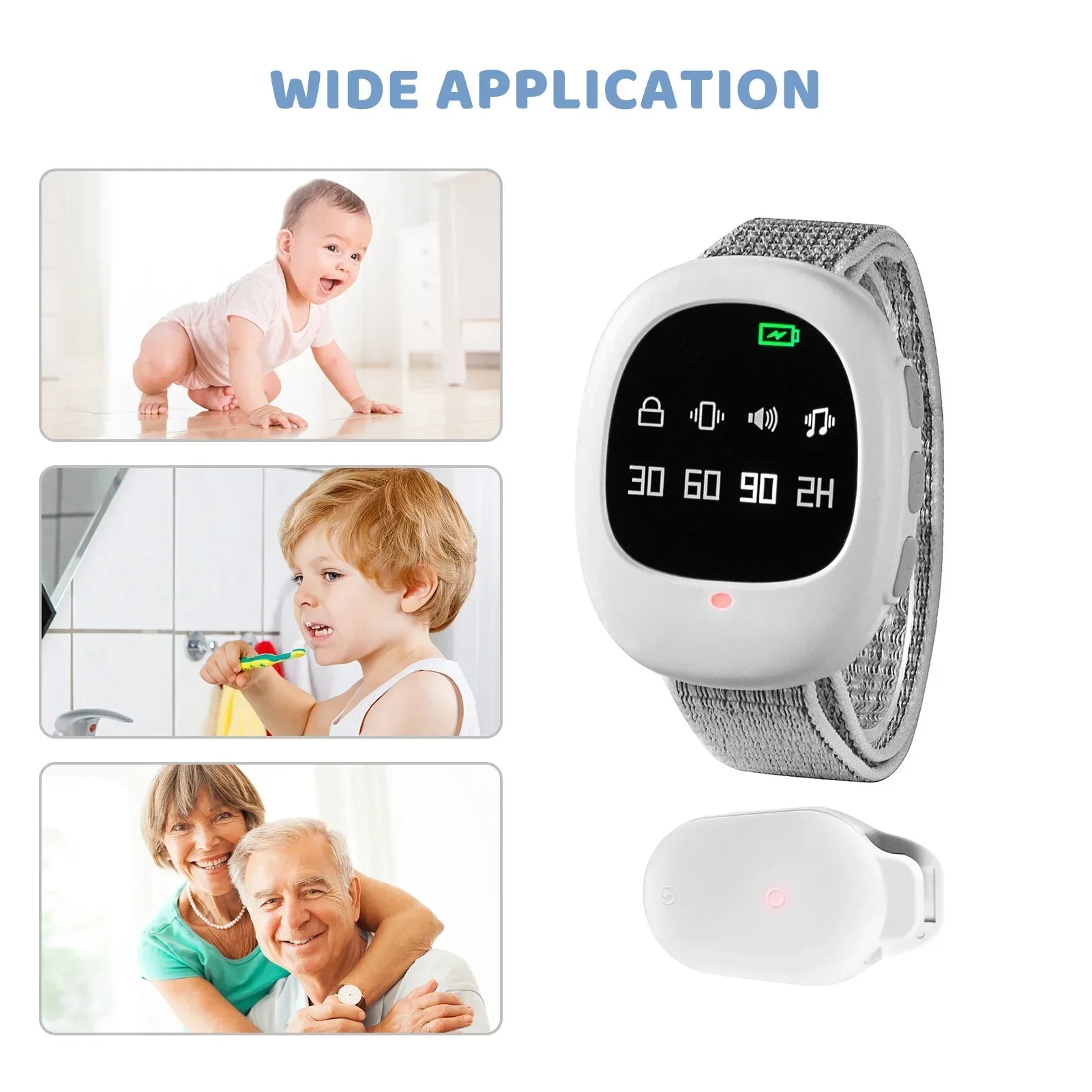 Smart Bedwetting Alert System with Customizable Features