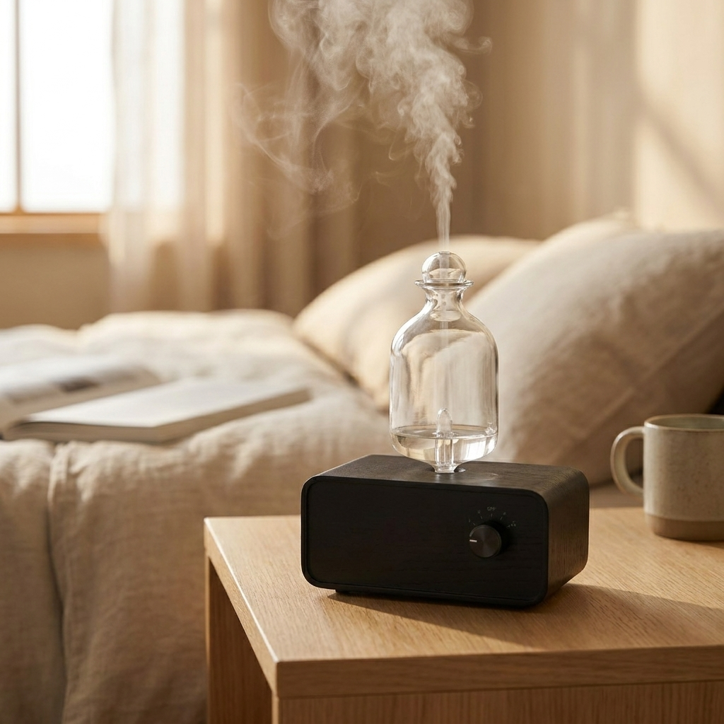Portable Aromatherapy Diffuser with Nebulizing Technology