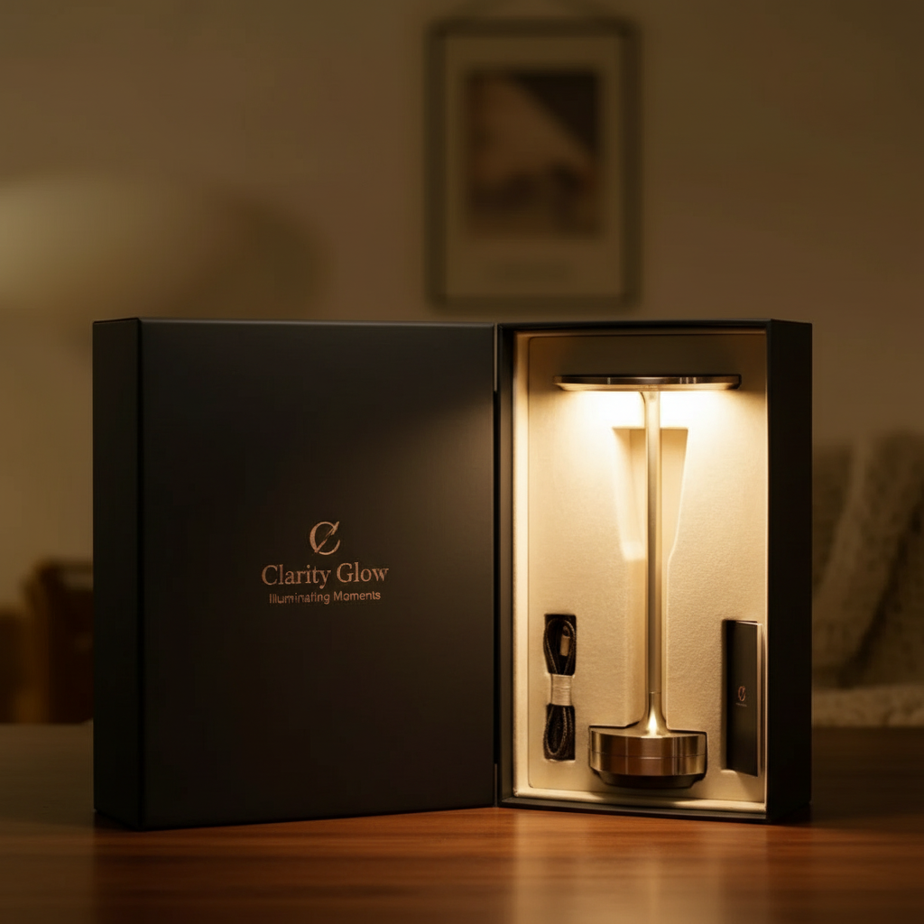 Portable LED Lamp with Touch Control & Waterproof Design