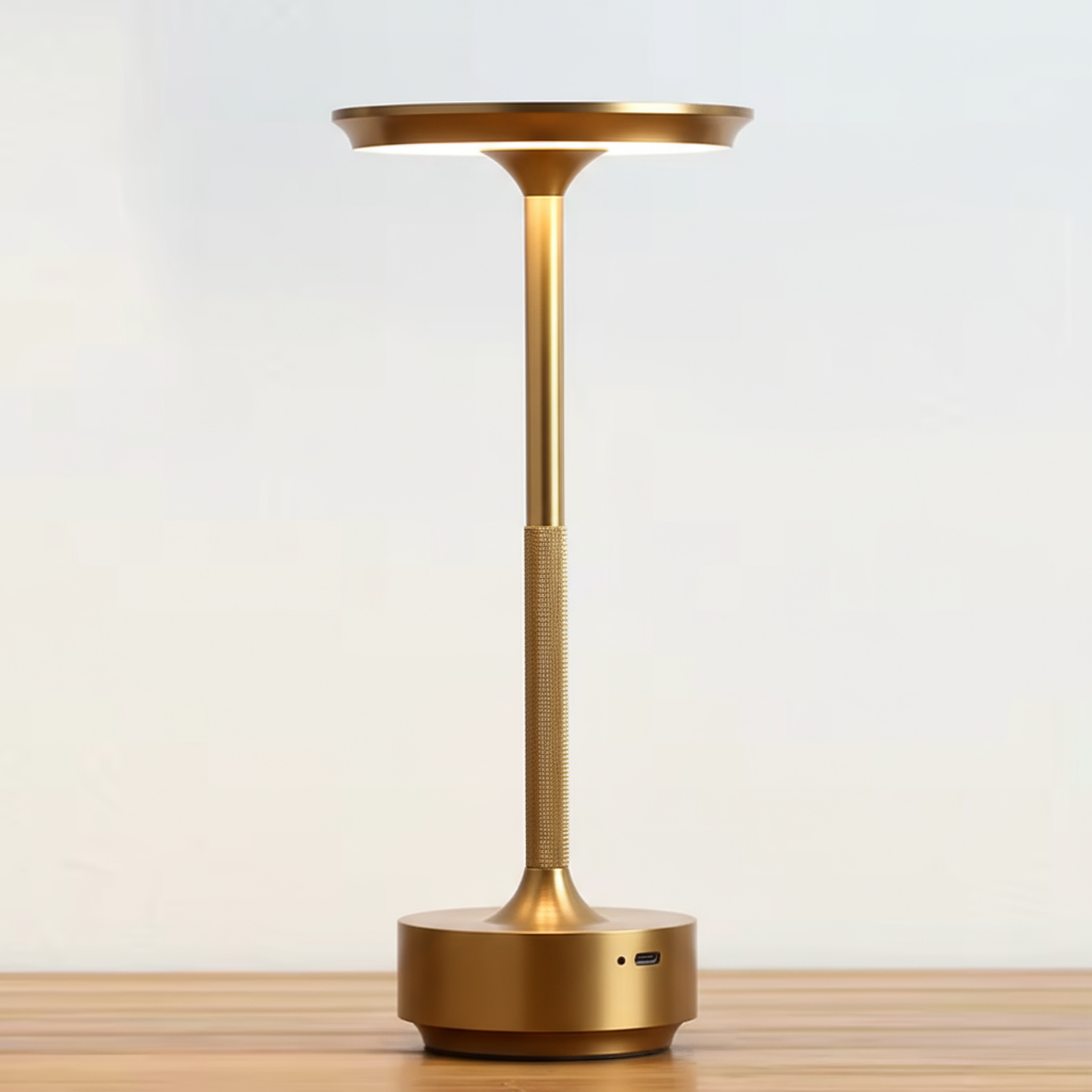 Portable LED Lamp with Touch Control & Waterproof Design
