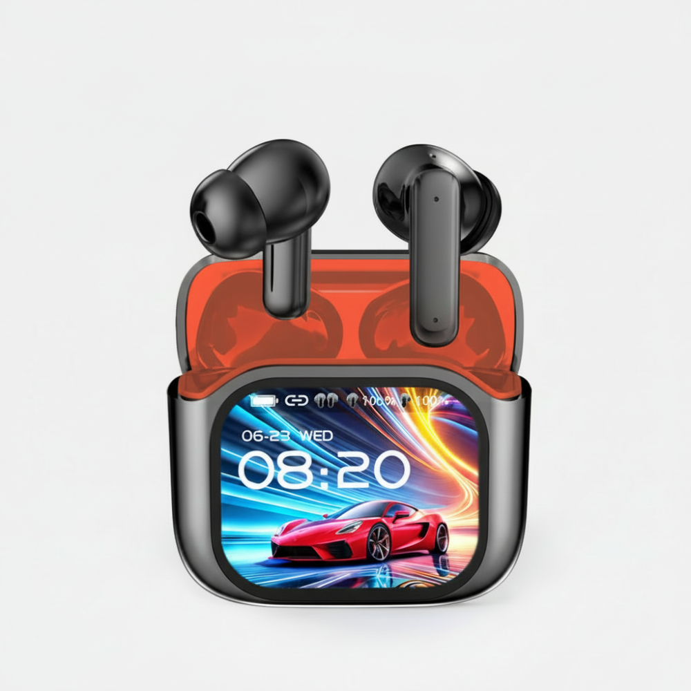 Smart Translator Headphones with Touch Controls & Noise Cancellation
