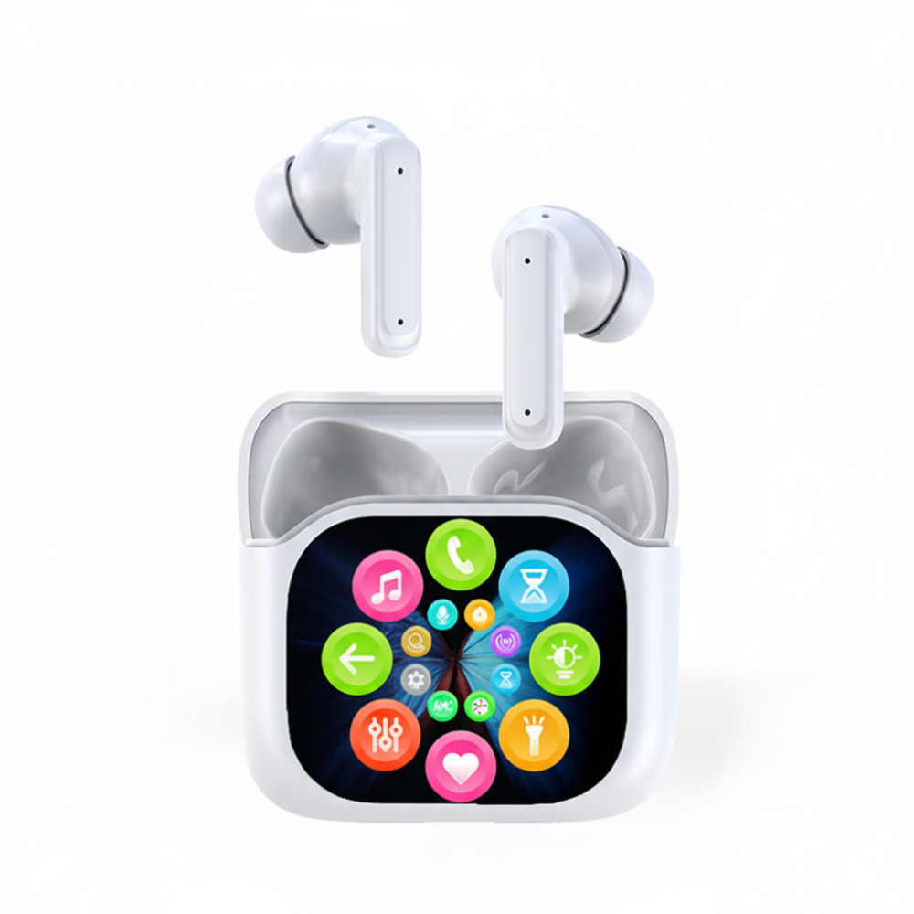 Smart Translator Headphones with Touch Controls & Noise Cancellation