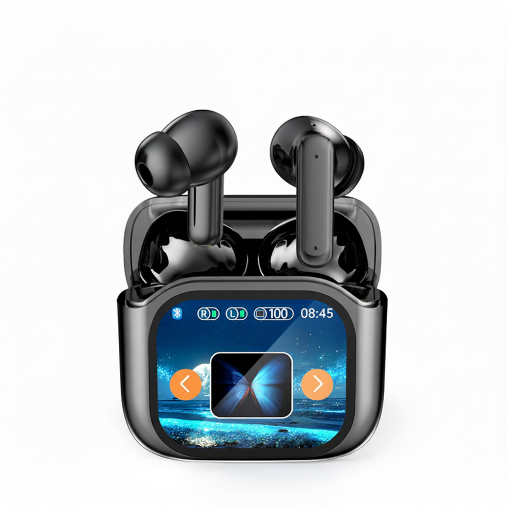 Smart Translator Headphones with Touch Controls & Noise Cancellation