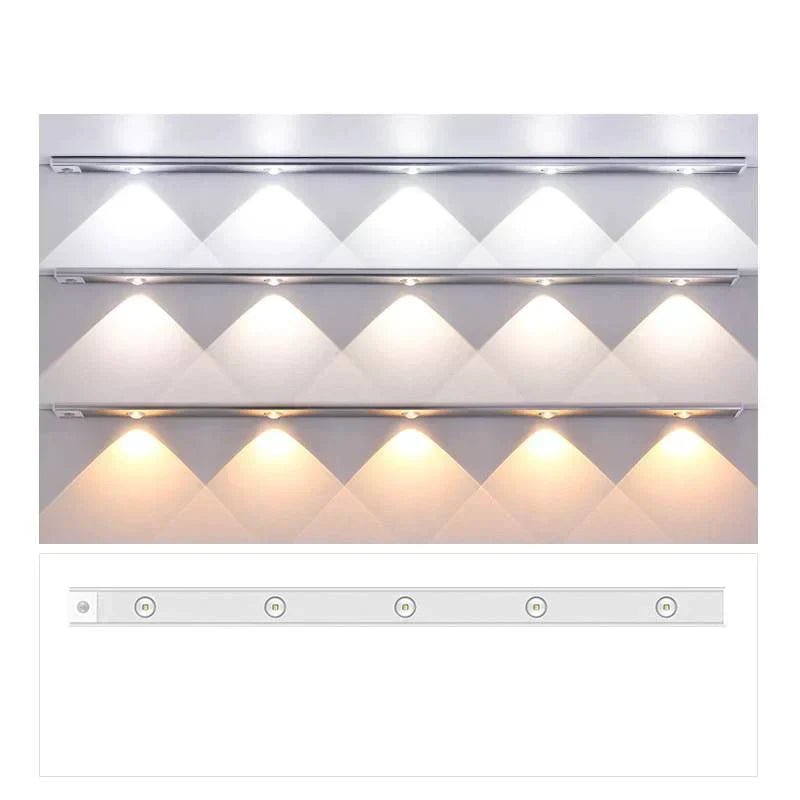 Smart Motion-Activated Cabinet Lighting with Customizable Colors
