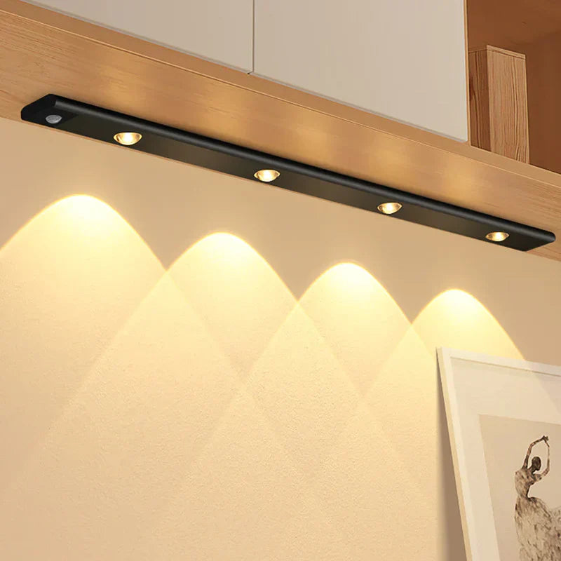 Smart Motion-Activated Cabinet Lighting with Customizable Colors