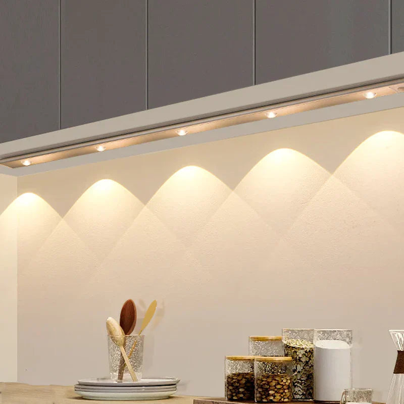 Smart Motion-Activated Cabinet Lighting with Customizable Colors