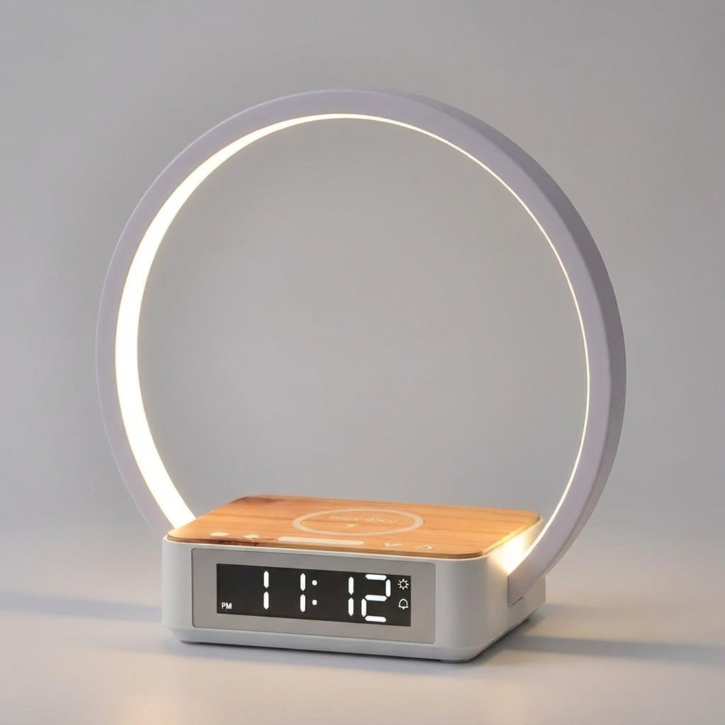 Desk Lamp with Wireless Charging Feature