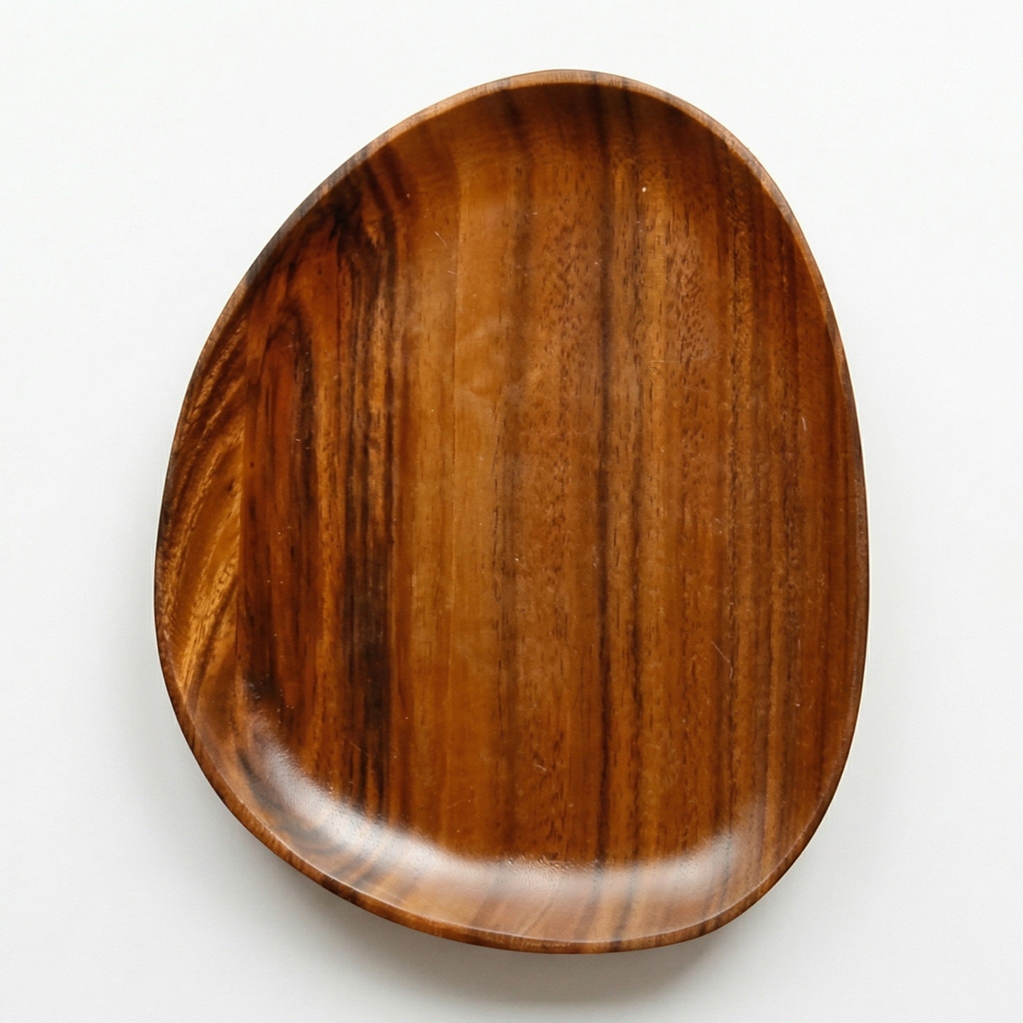 Versatile Walnut Serving Tray for Home and Office Use