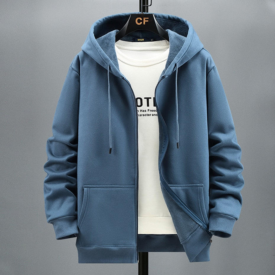 Cozy Zip-Up Hoodie Cardigan for Everyday Comfort