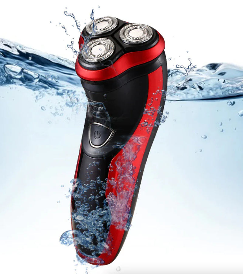 Men's Waterproof Electric Razor with Flexible Blades