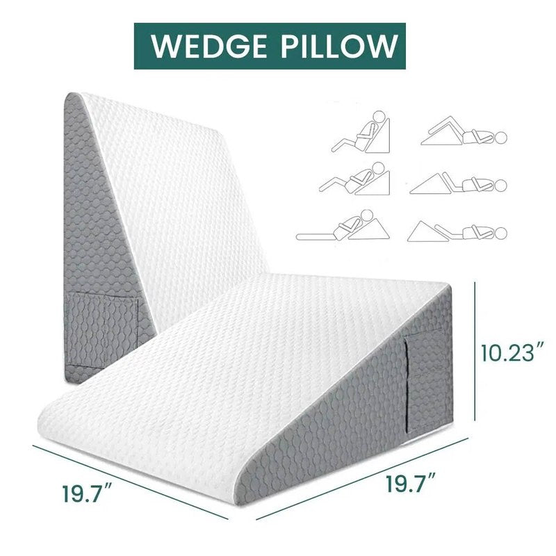 Ultimate Comfort Wedge Pillow for Acid Relief