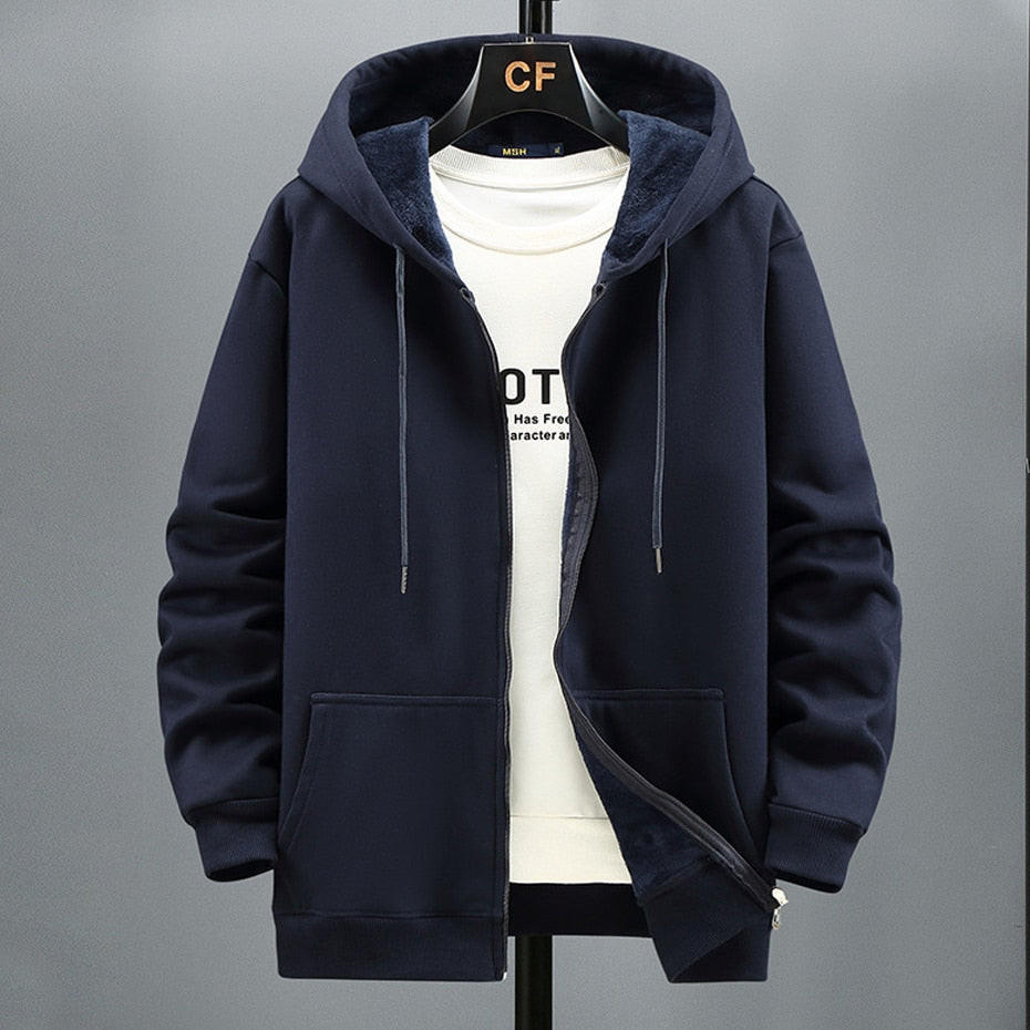 Cozy Zip-Up Hoodie Cardigan for Everyday Comfort
