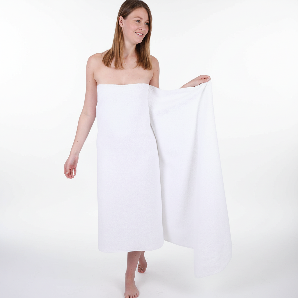Large Cotton Bath Towel for Sauna Use - XXL Size
