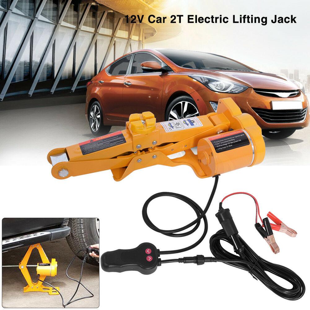 Compact 12V Electric Car Lift – Effortless Tire Changes