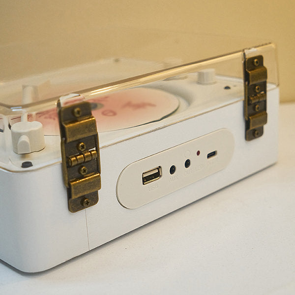 Vintage-Inspired Music Hub with Modern Connectivity