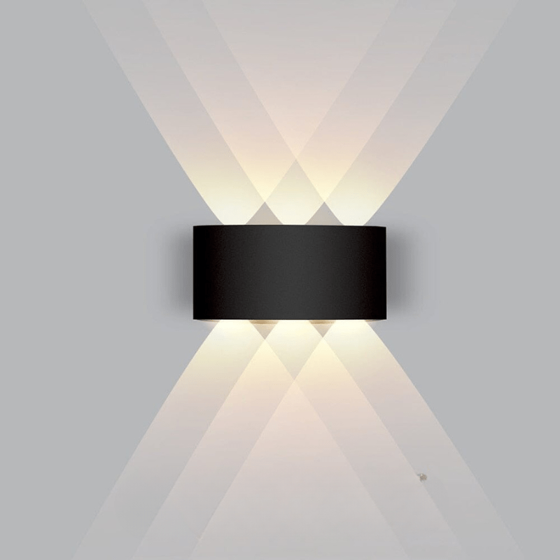 AquaGlow – Waterproof Outdoor LED Wall Sconce Lamp