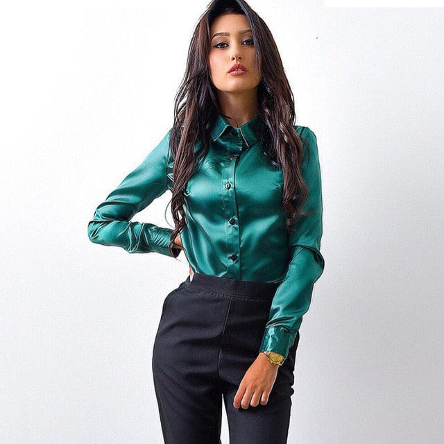 Sophisticated Long-Sleeve Polo Shirt