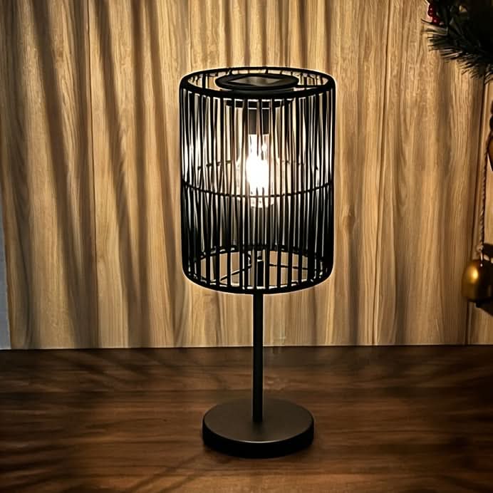 LumiGlow – Elegant Solar Lantern for Outdoor Spaces