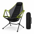 Folding Aluminum Reclining Outdoor Chair (With Carry Bag)