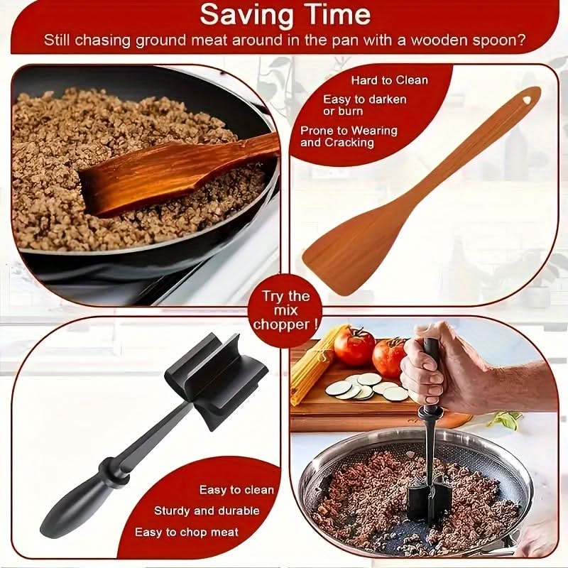 QuickSlice – Efficient Ground Meat Chopper Tool