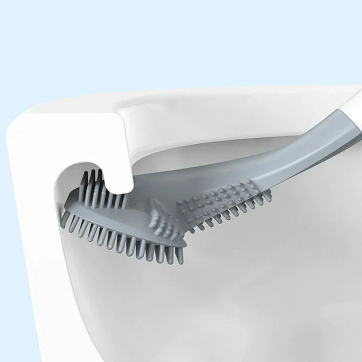Smart Silicone Toilet Cleaner with Space-Saving Wall Holder