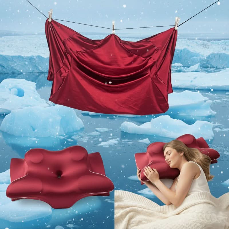 ChillNest – Refreshing Neck Pillow Cover with Zipper Closure