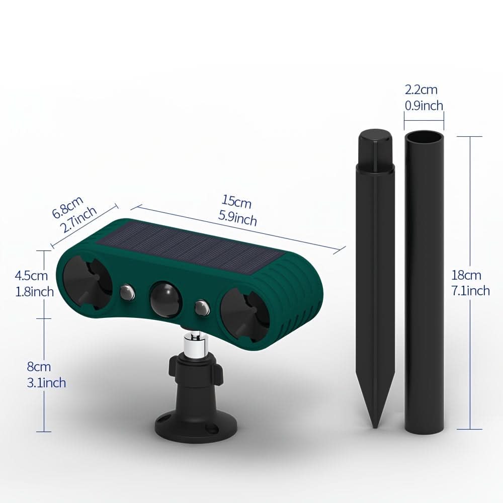 GardenGuard Pro – Smart Motion-Activated Pest Deterrent