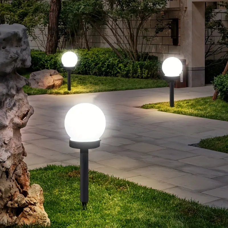 Modern Solar-Powered Garden Light – Contemporary Outdoor Lamp