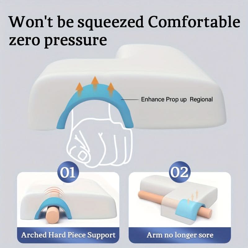 CloudNest – Adaptive Cooling Foam Pillow for Ultimate Comfort