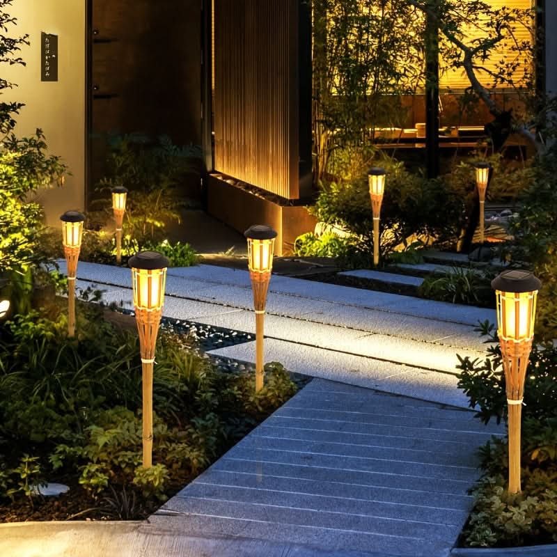 Ecoluxe Solar Garden Torch Light