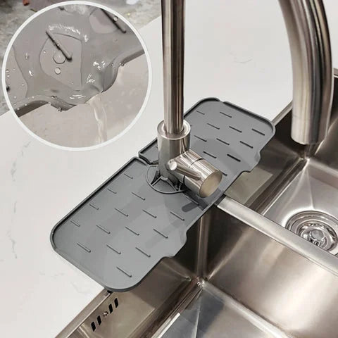 Flexible Drip Catcher for Faucet Handles