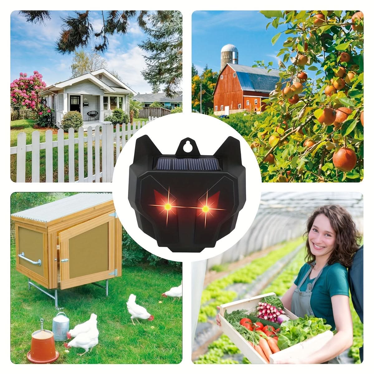 EcoGuard – Solar-Powered Wildlife Repellent System