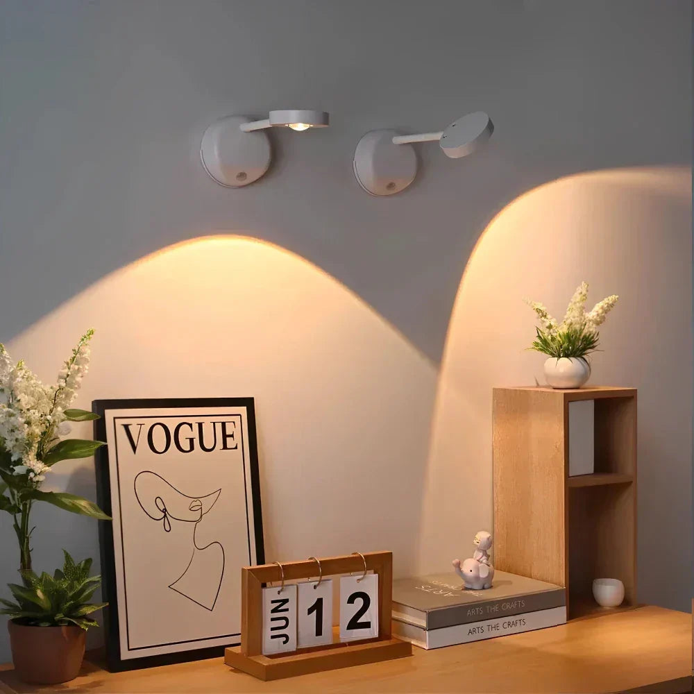 Motion Sensor Spotlight with Wireless Feature