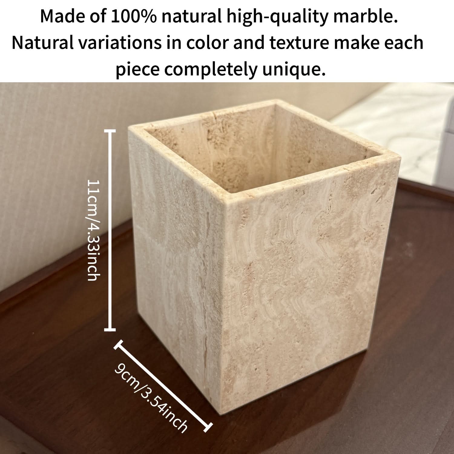 Natural Stone Vanity Organizer: The Luxe Touch for Your Bathroom
