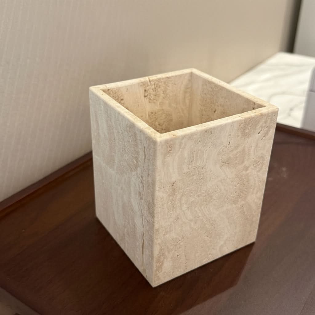 Natural Stone Vanity Organizer: The Luxe Touch for Your Bathroom