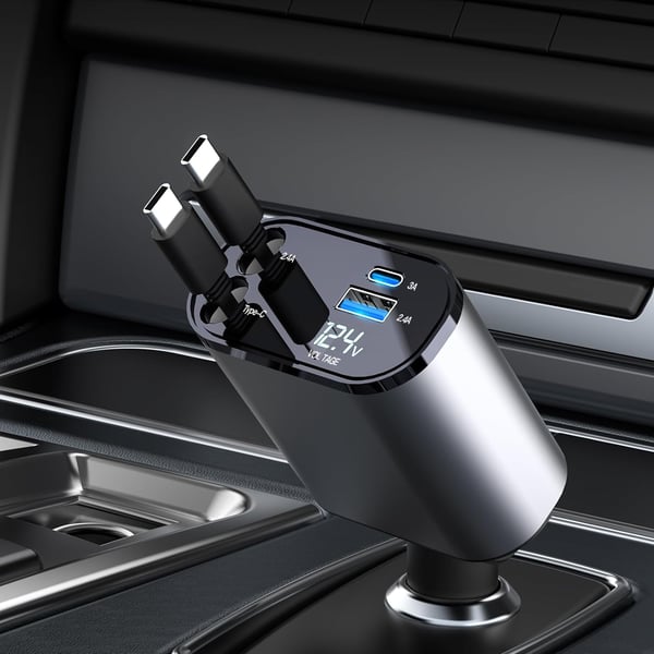 PowerDrive Car Charger with Dual Ports
