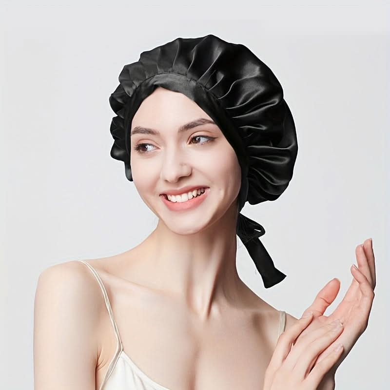 SilkDream Adjustable Sleep Bonnet for Hair Protection