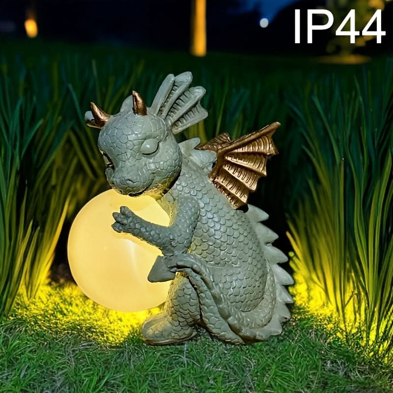 Luminous Dino Charm – Solar-Powered Garden Light