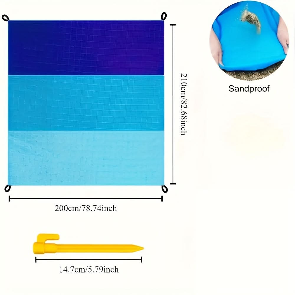 CozyWave – Oversized Sand-Resistant Outdoor Mat
