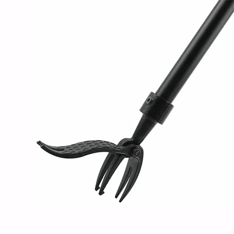 Ergonomic Stainless Steel Weed Remover with Extendable Handle