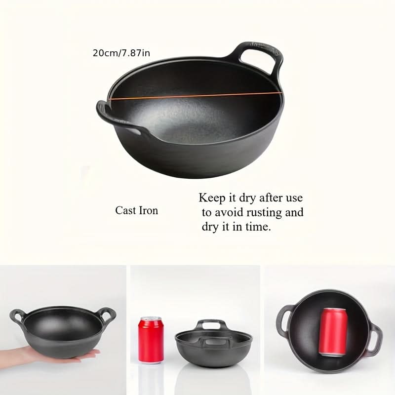 TravelChef – Portable Cast Iron Frying Pan