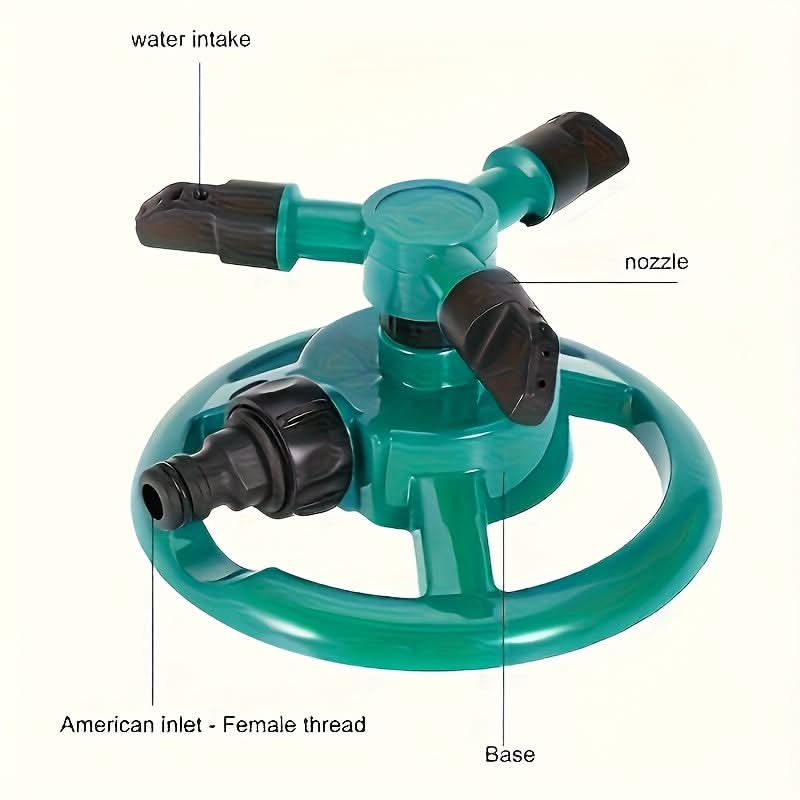 AquaSphere – 360° Rotating Garden Sprinkler for Optimal Irrigation