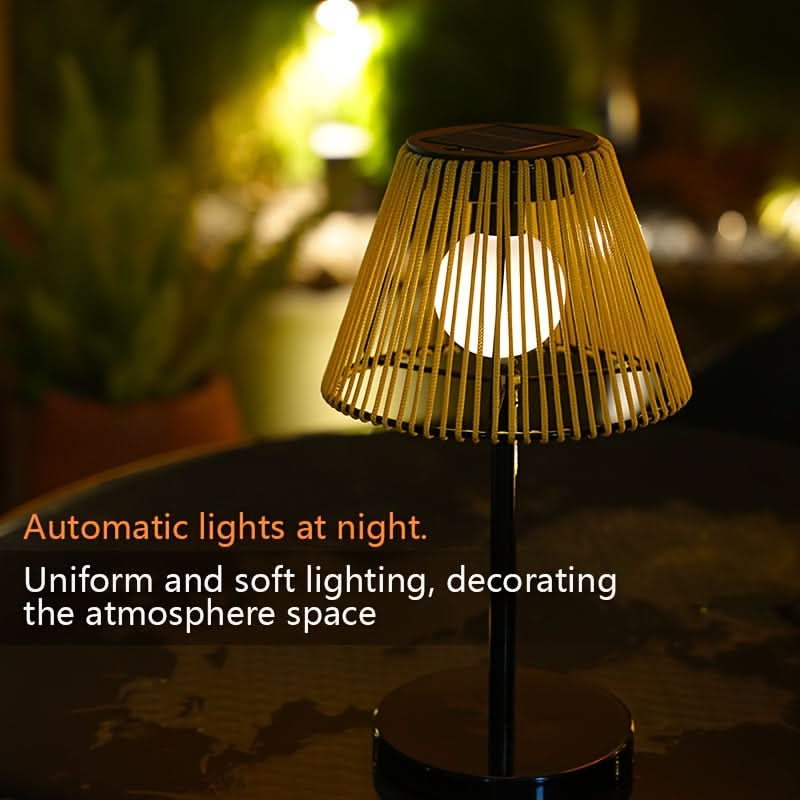 LumaGlow – Wireless Solar-Powered Outdoor Lamp