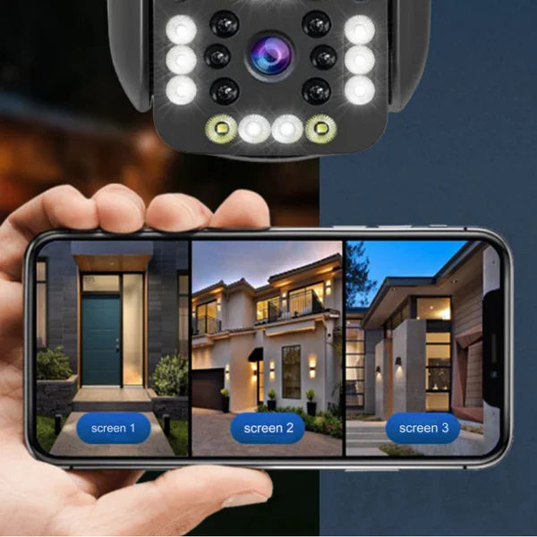 All-Weather 4K Dual-Lens Smart Security Camera